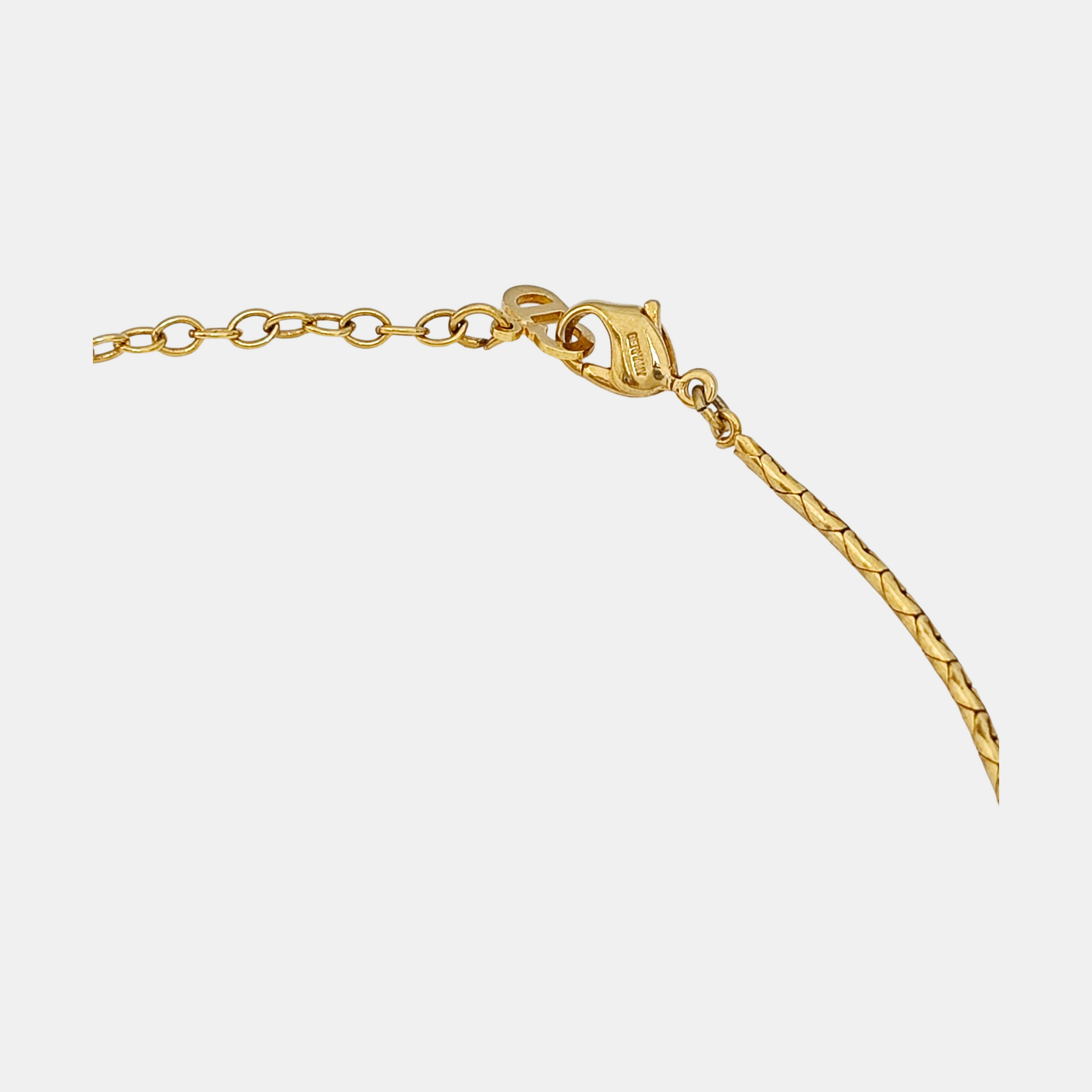 Dio(r)evolution Metal Gold Necklace