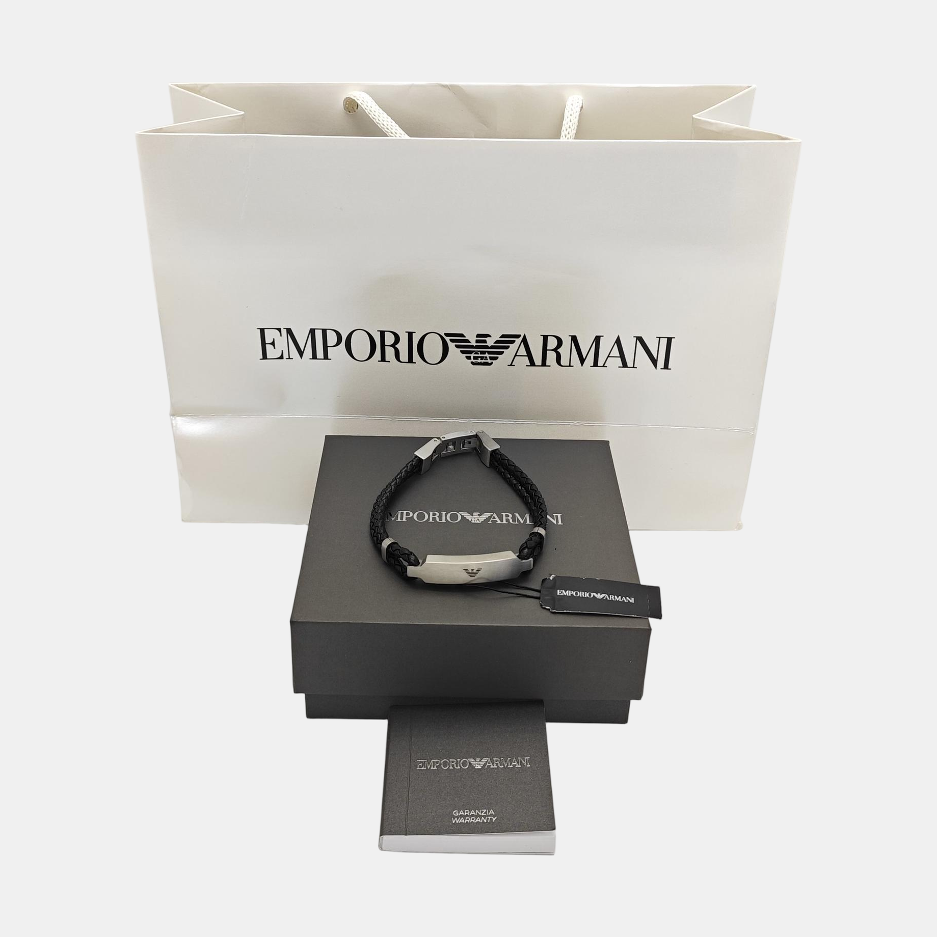 Leather Black Bangle