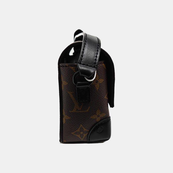 SOFT TRUNK Mini Monogram Coated Canvas Brown