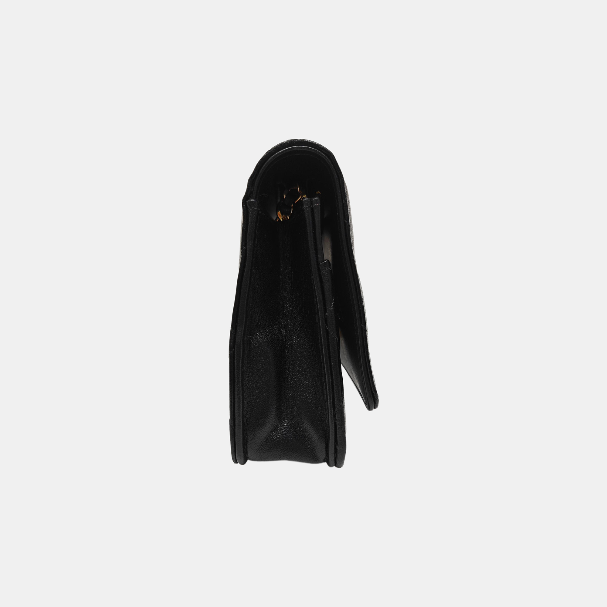WOC Mini Lambskin Black