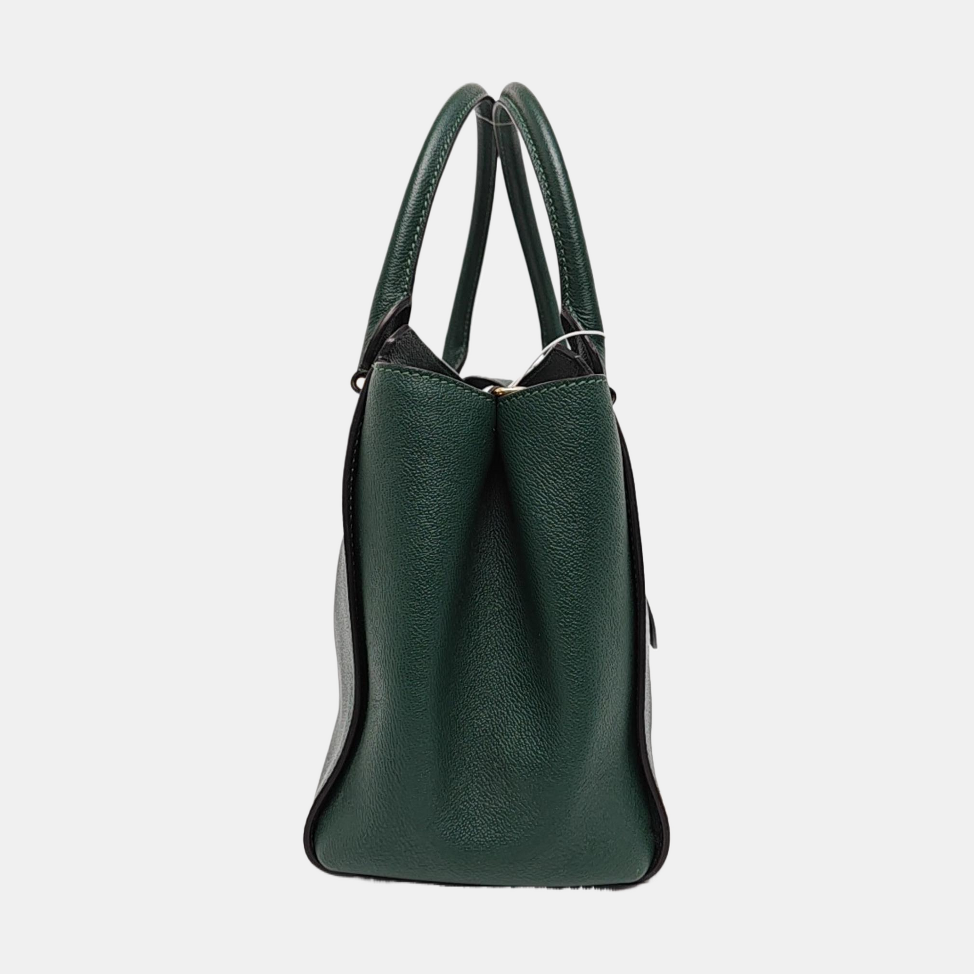 Buckle Calfskin Green