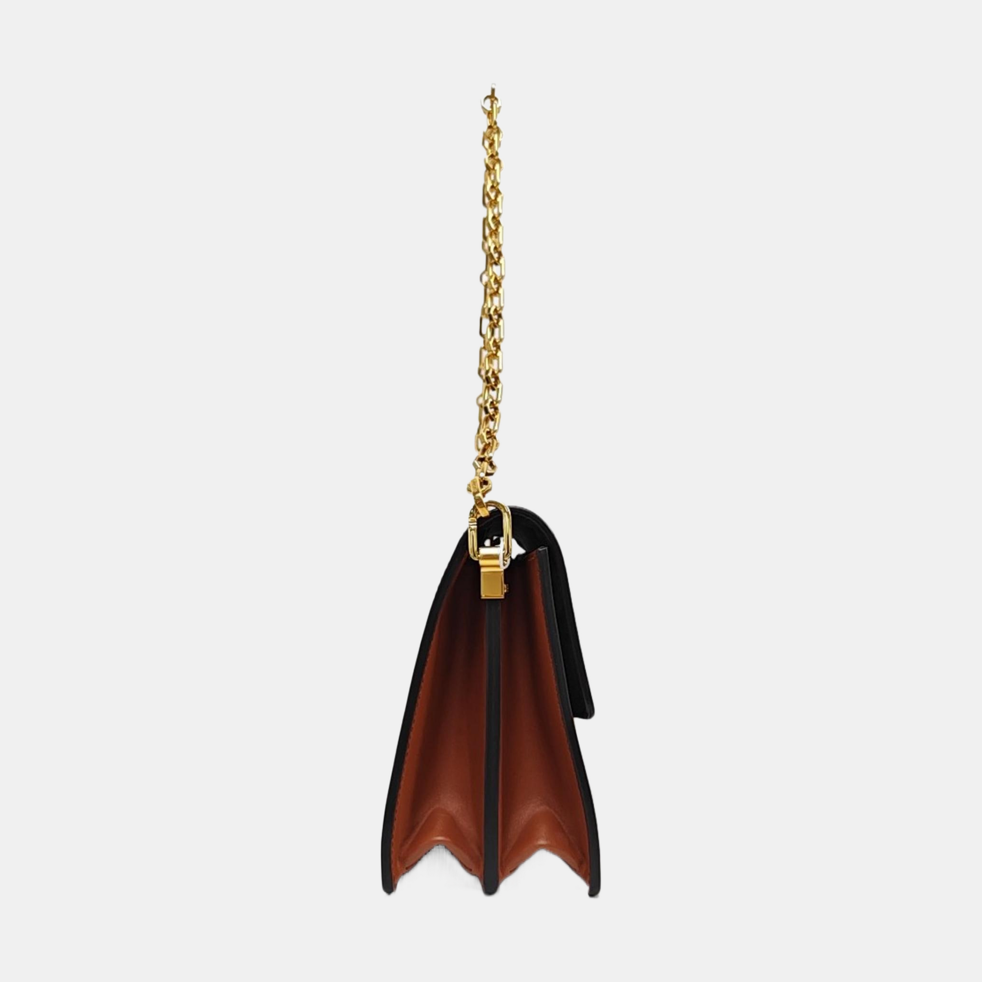 DAUPHINE MM Monogram Coated Canvas Brown