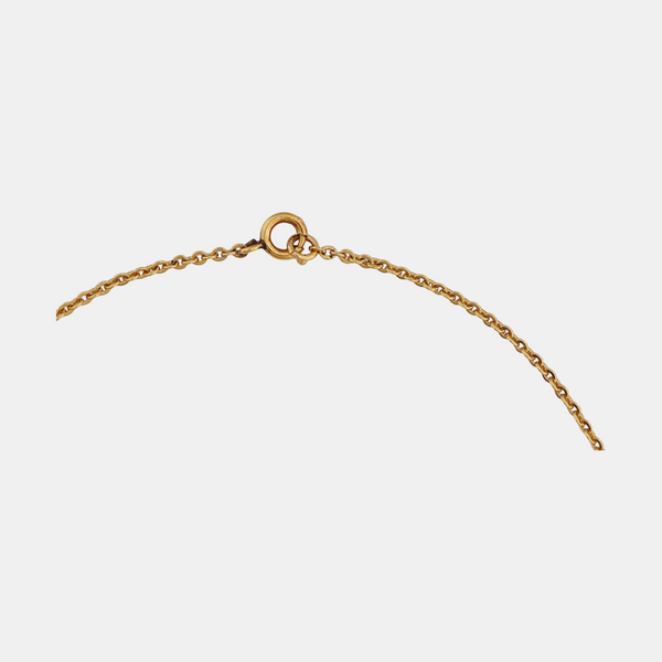 Petit CD Metal Gold Necklace