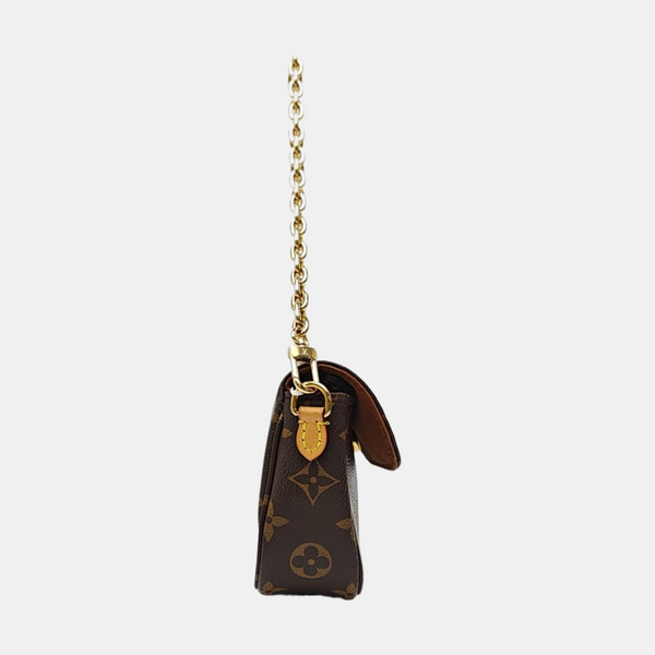 IVY Monogram Coated Canvas Brown