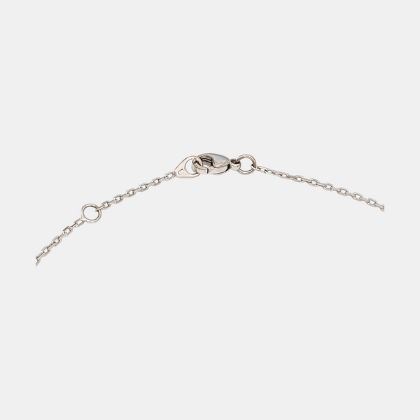 Jeux De Liens 18k White Gold Silver Necklace