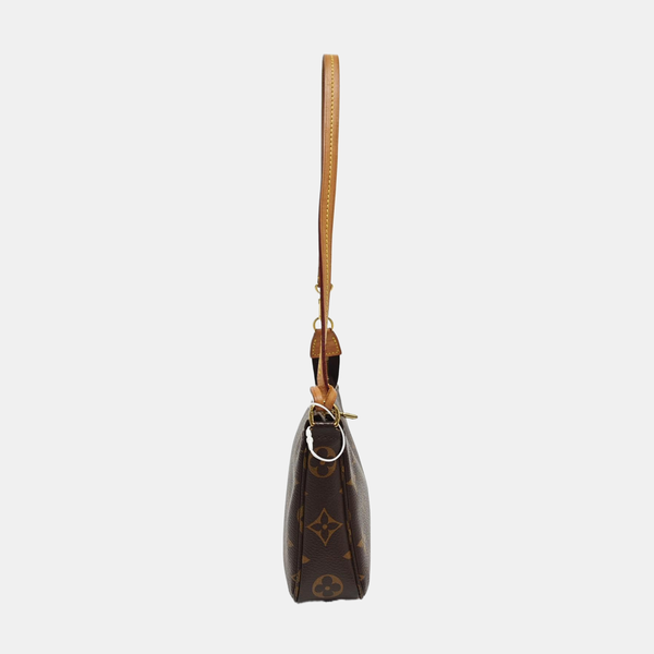 ACCESSOIRES GM Monogram Coated Canvas Brown