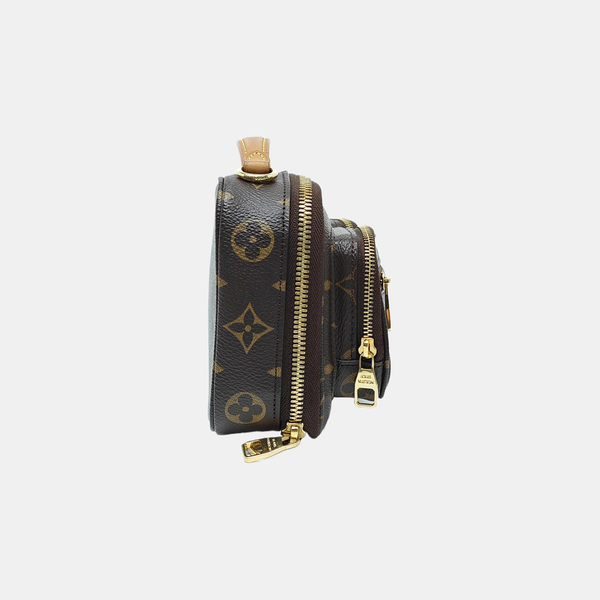 UTILITY Monogram Coated Canvas Brown