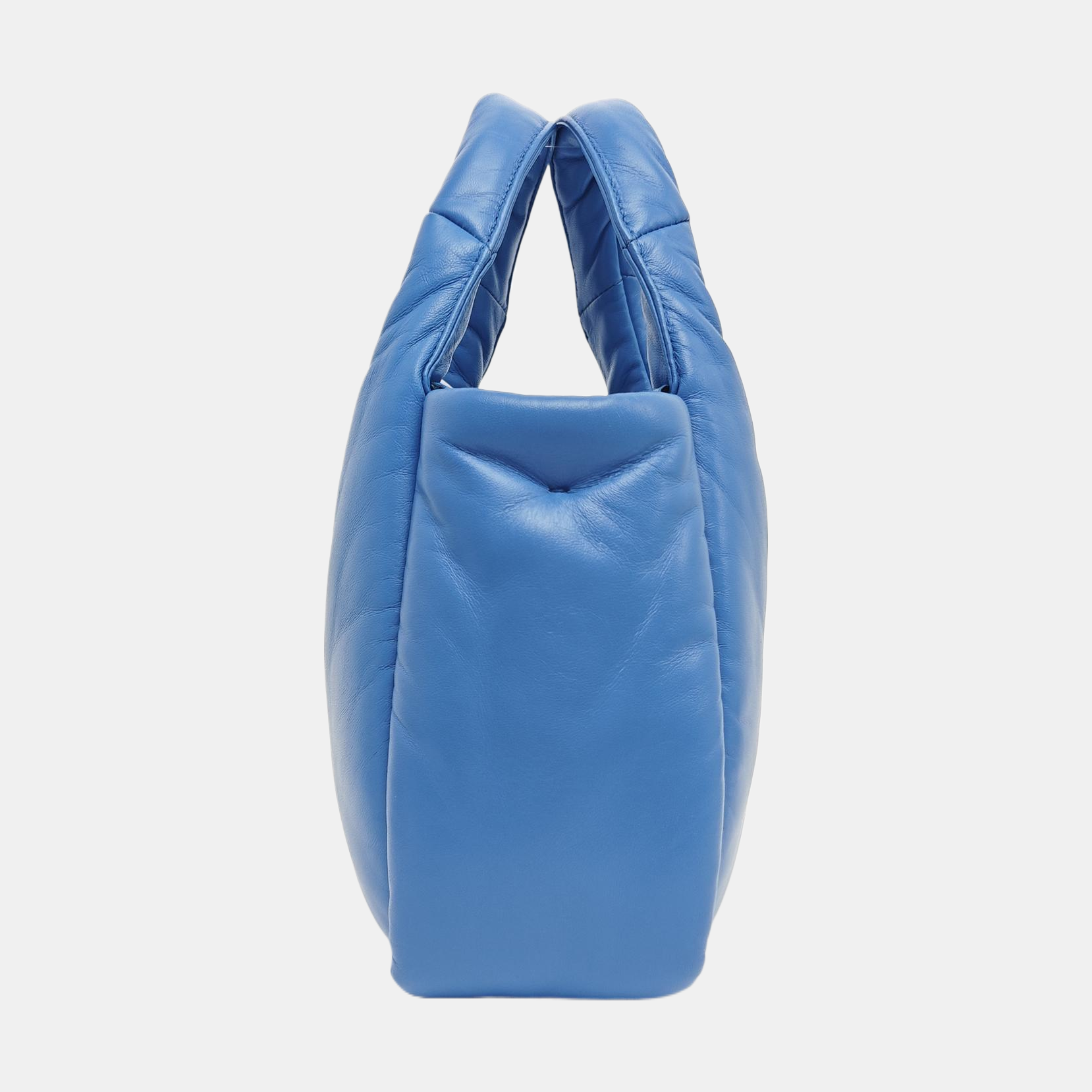 Lambskin Shoulder Bag Blue