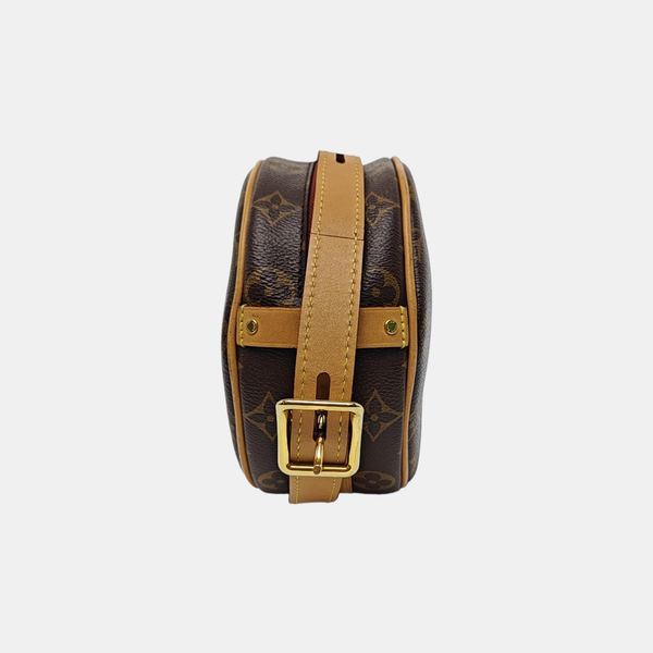 BOITE CHAPEAU PM Monogram Coated Canvas Brown