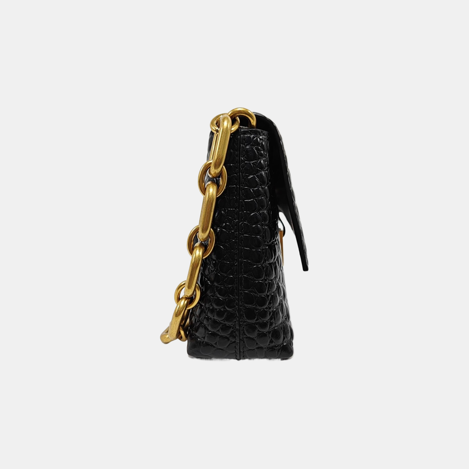 Downtown Super Mini Calfskin Black