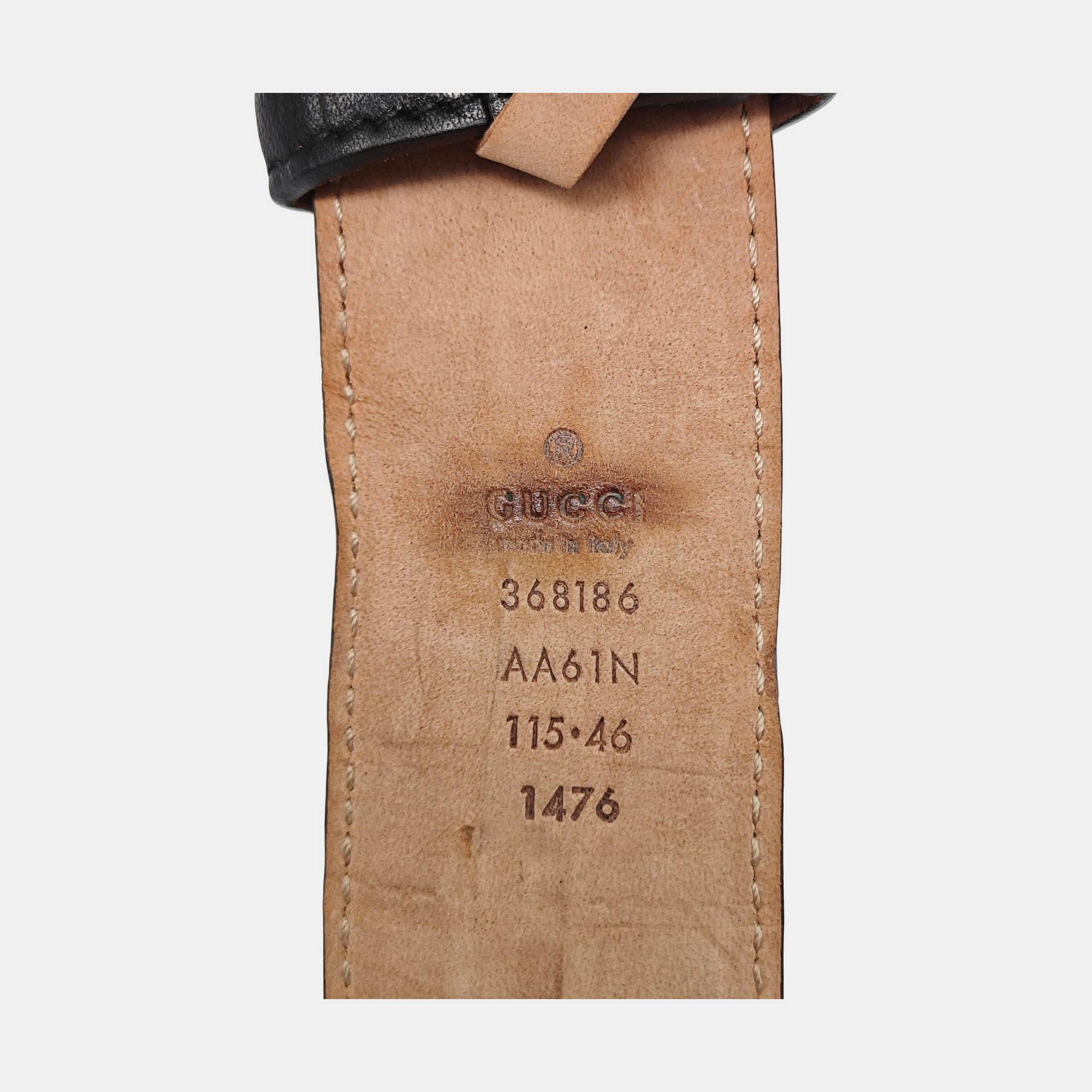 Leather Belt Black