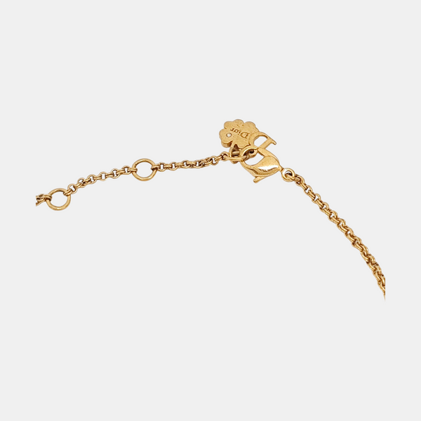 Collar Diorelita Metálico Dorado