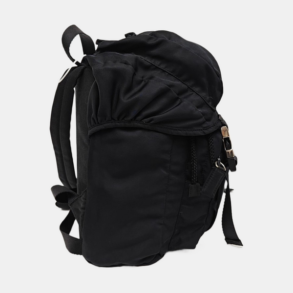 Nylon Backpack Black