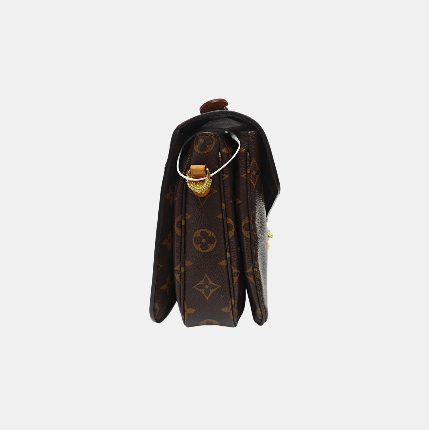 MÉTIS MM Monogram Coated Canvas Brown