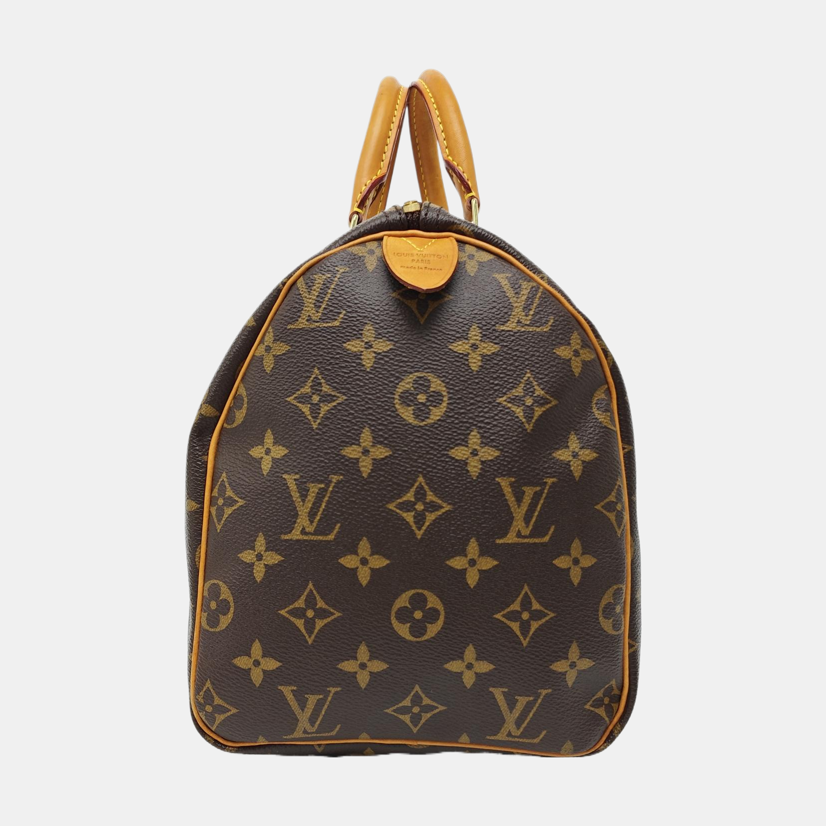 SPEEDY 30 Monogram Coated Canvas Brown