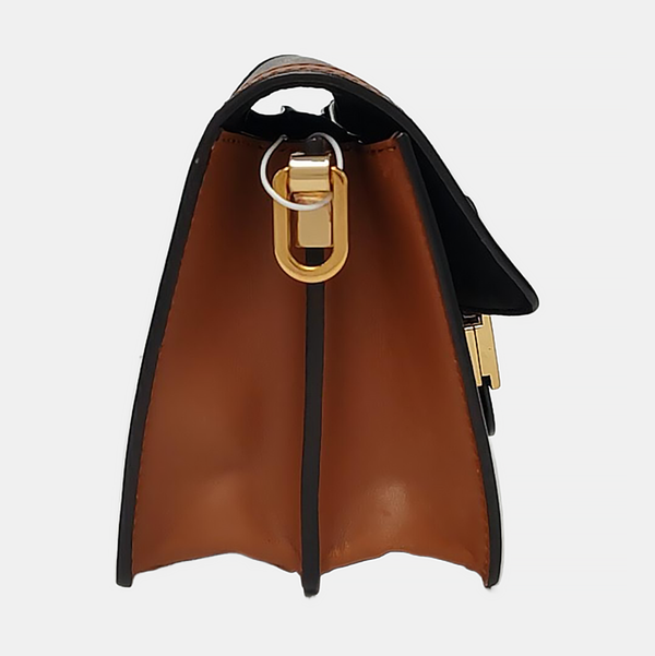 DAUPHINE Mini Monogram Coated Canvas Brown