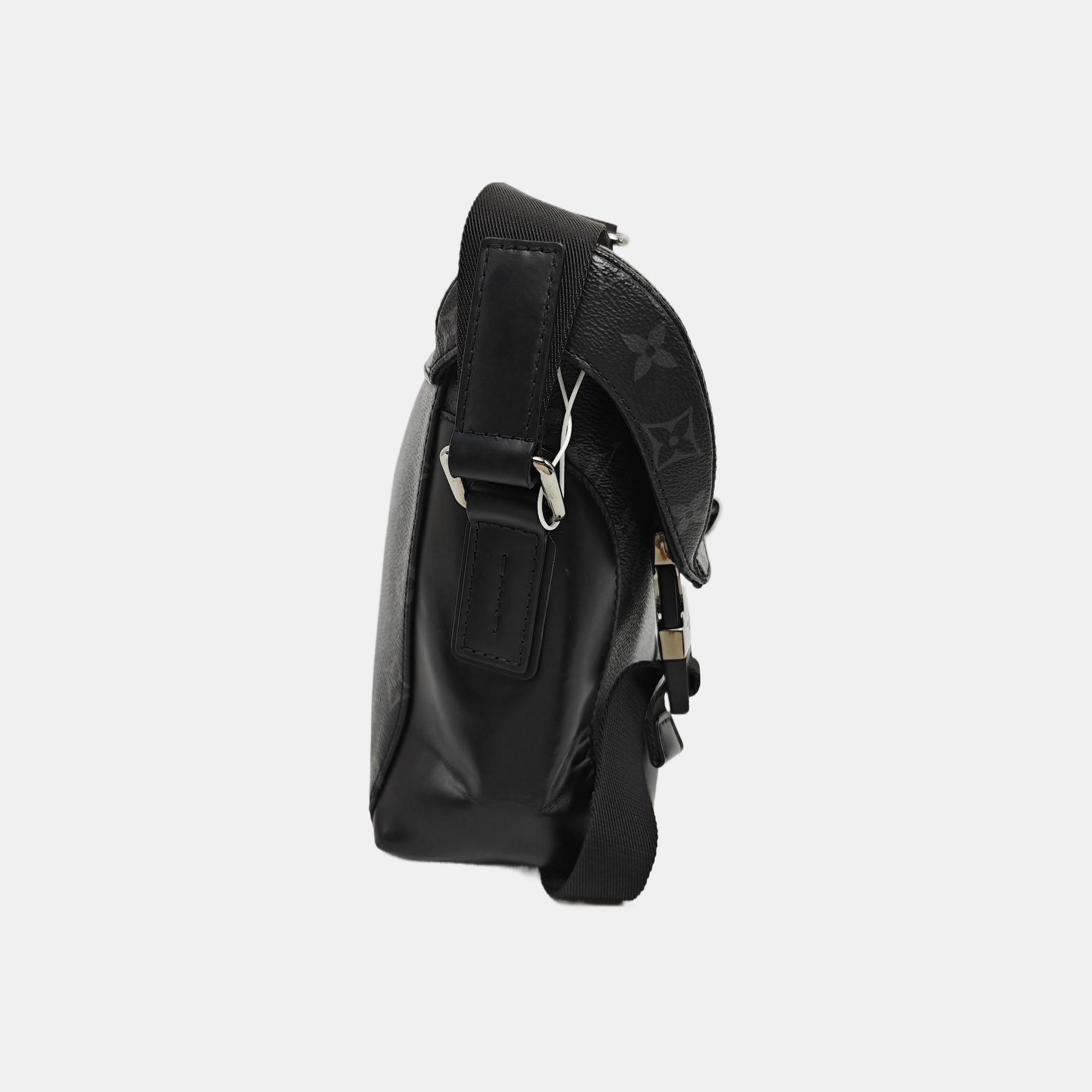 VOYAGER PM Monogram Coated Canvas Black