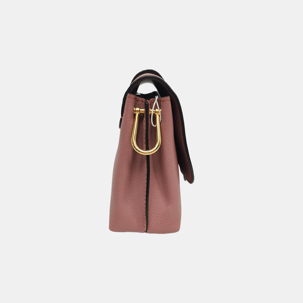 Buckle Calfskin Beige