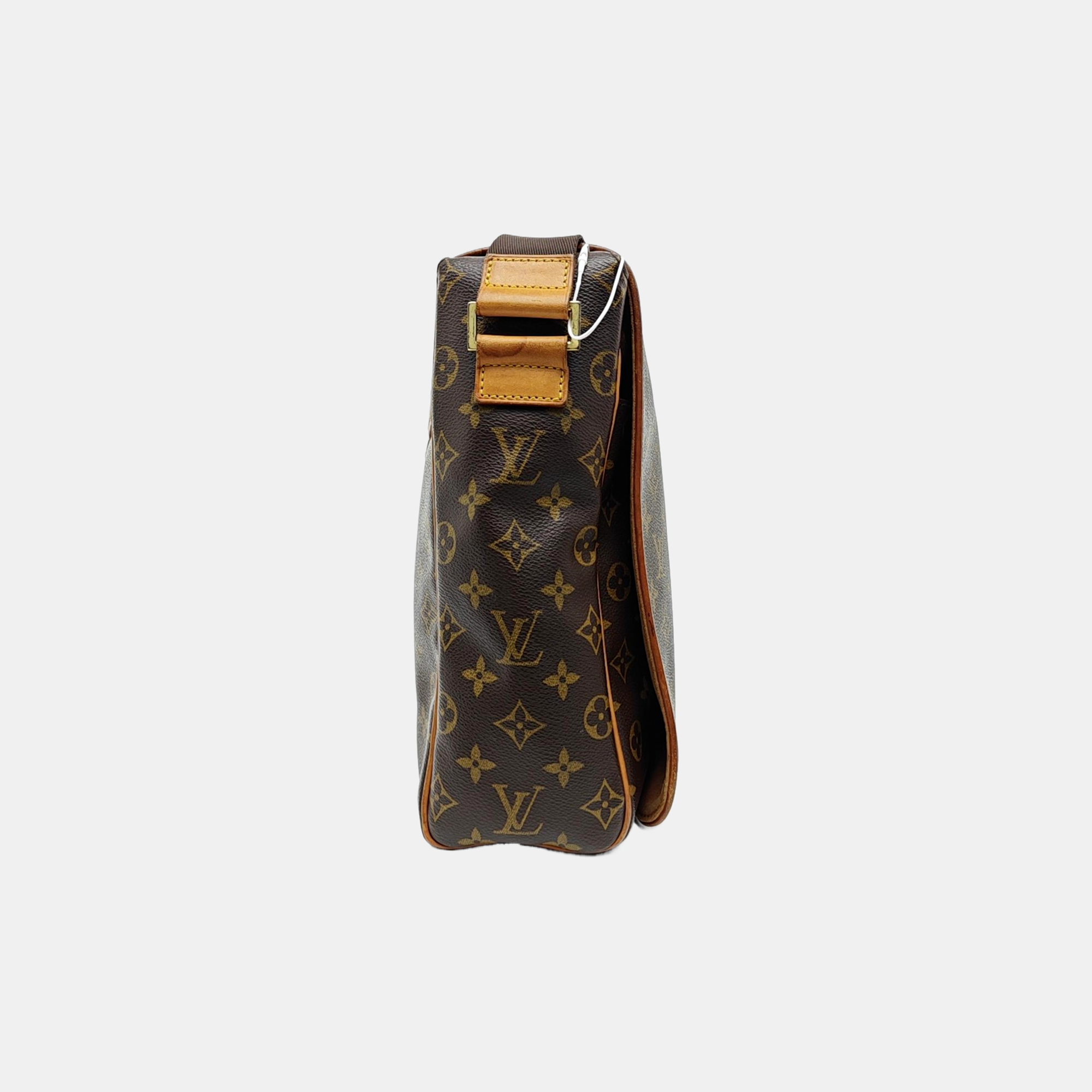 VALMY Monogram Coated Canvas Brown