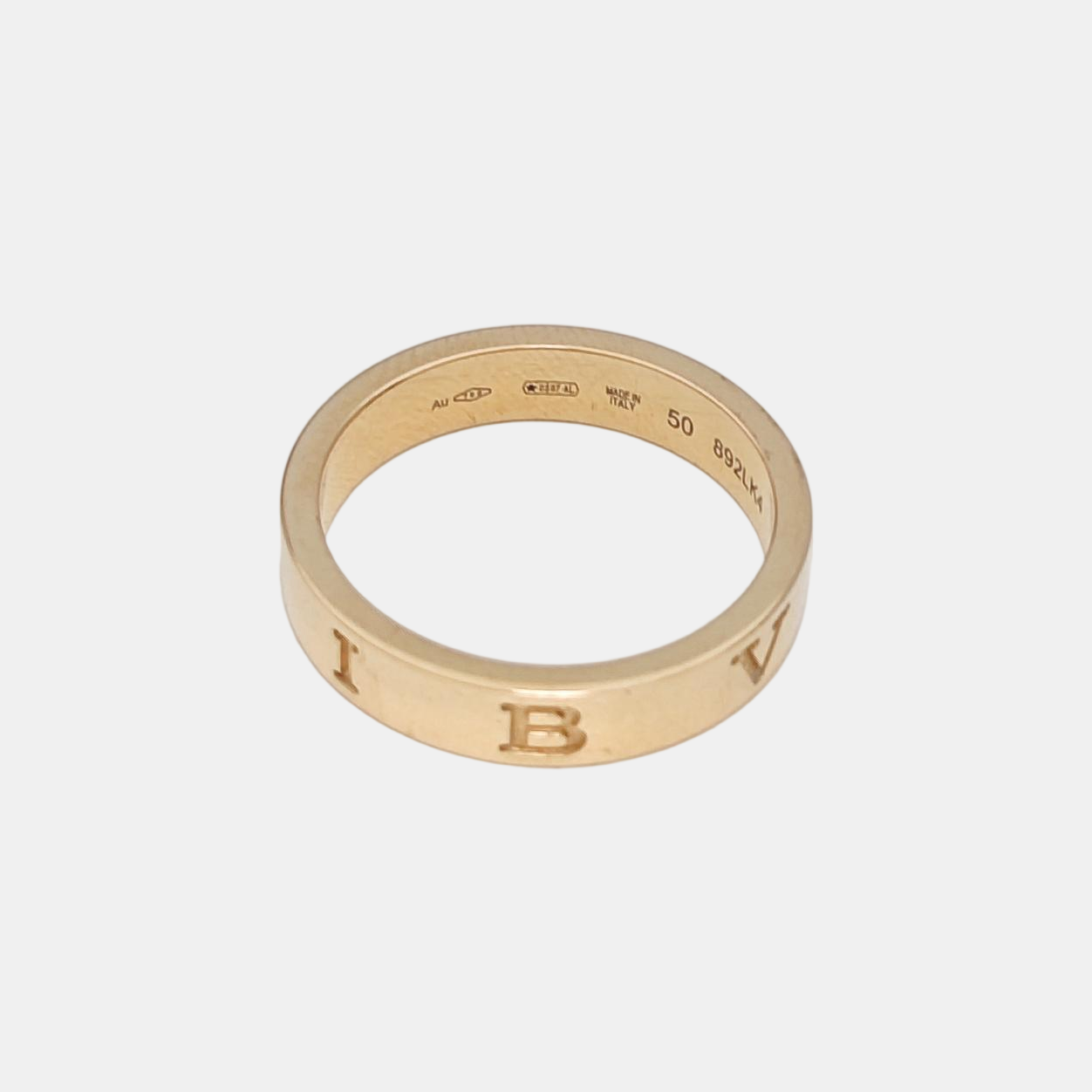 B.ZERO1 18k Rose Gold Ring EU 50