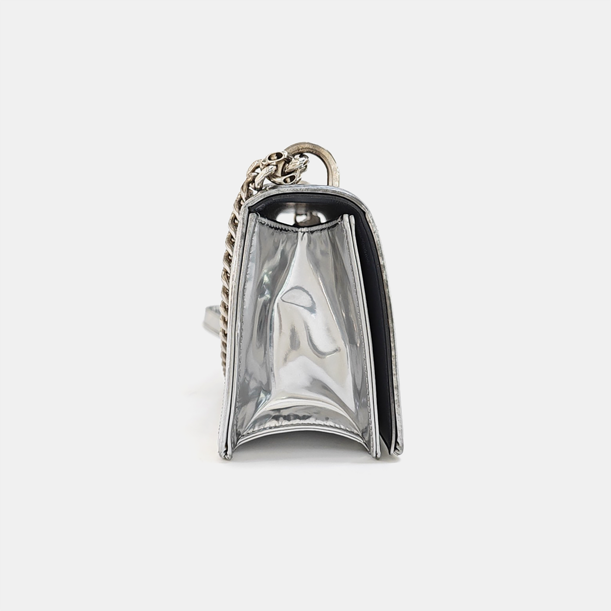 Diorama Small Cannage Calfskin Silver