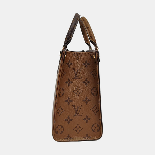 ONTHEGO PM Monogram Coated Canvas Brown