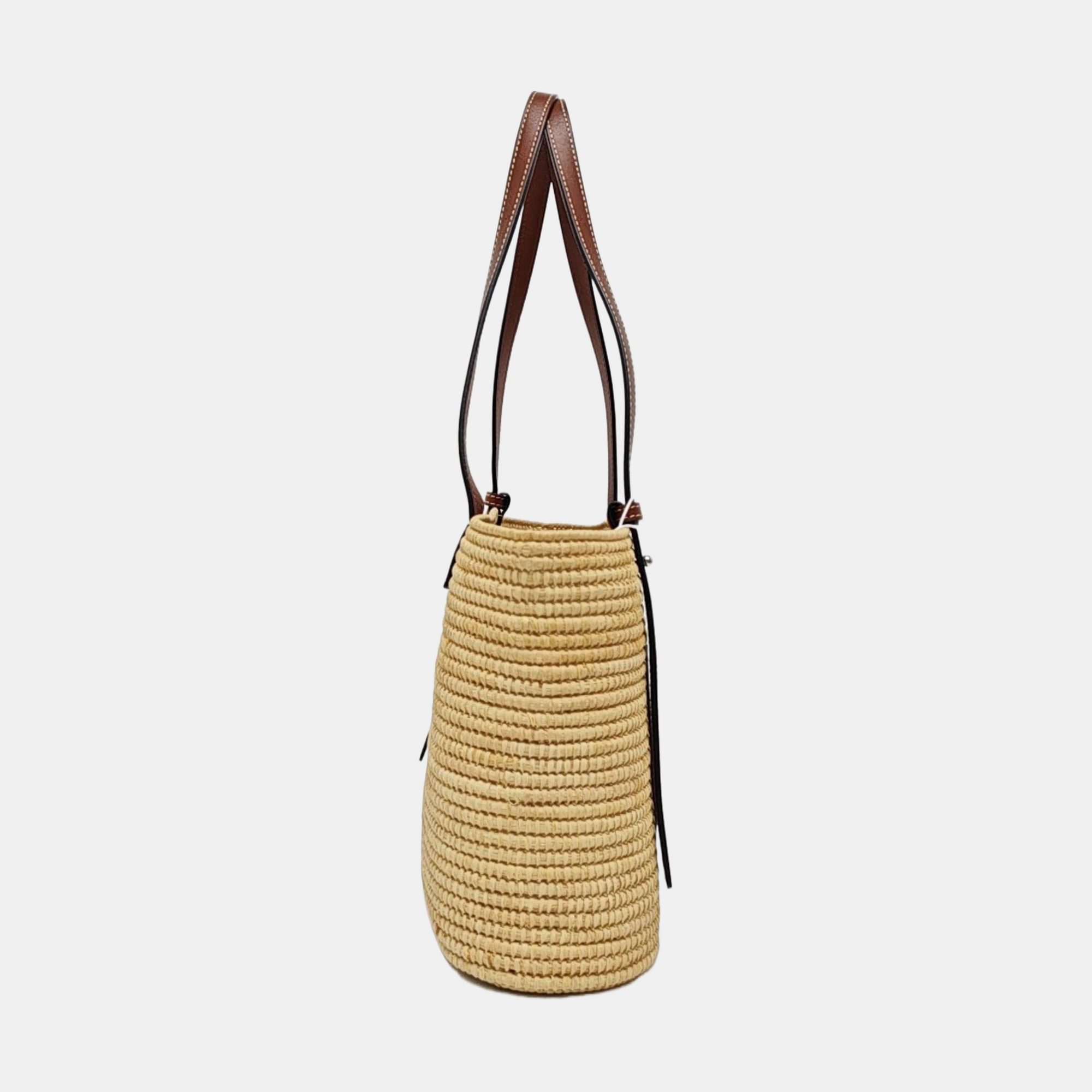 Basket Small Straw Beige