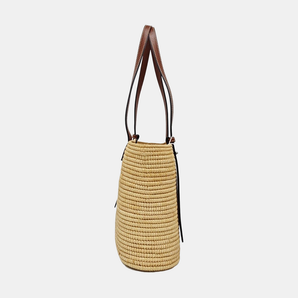Basket Small Straw Beige