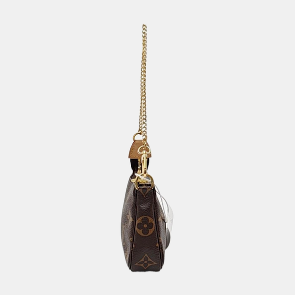 ACCESSOIRES Mini Monogram Coated Canvas Brown