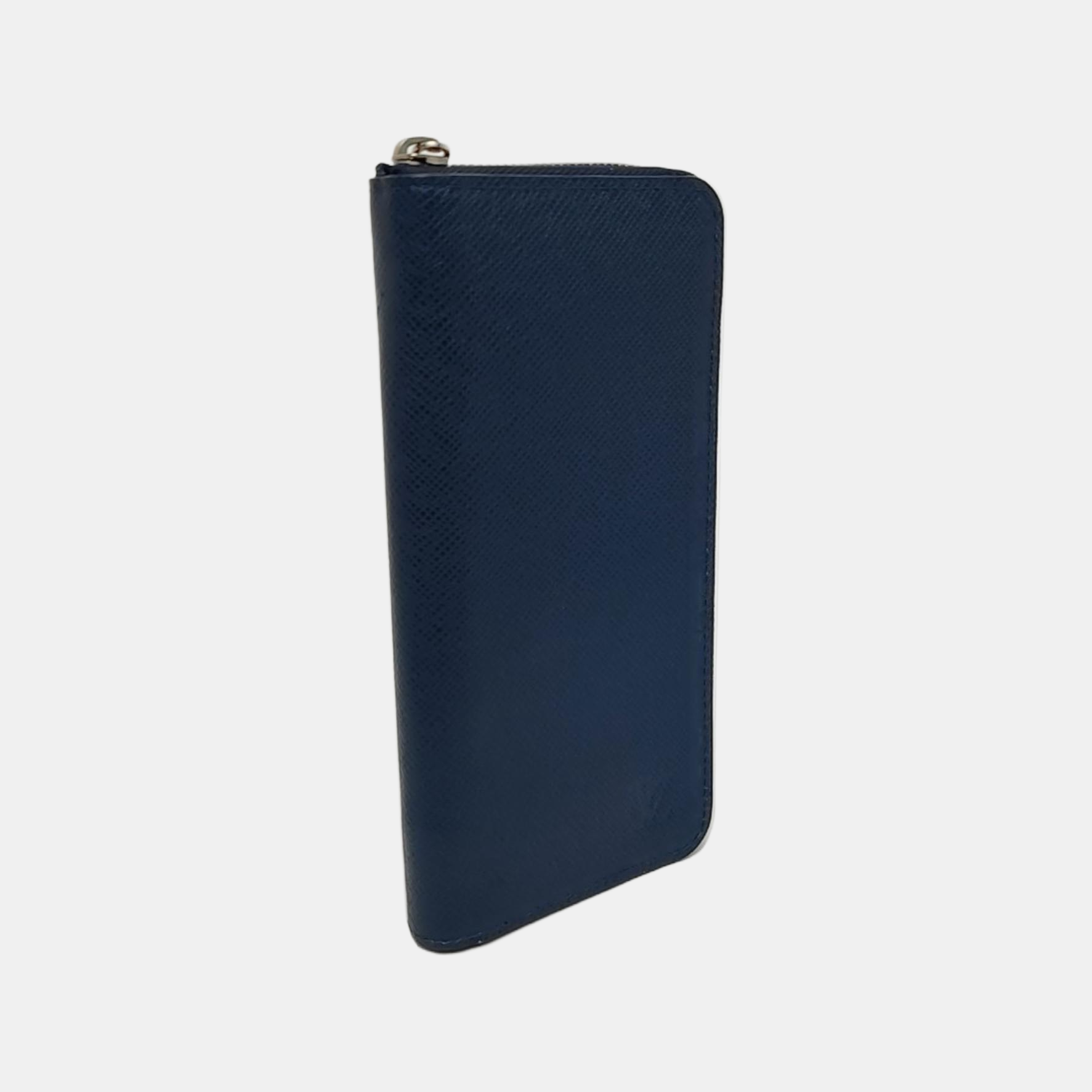 ZIPPY Calfskin Blue Wallet