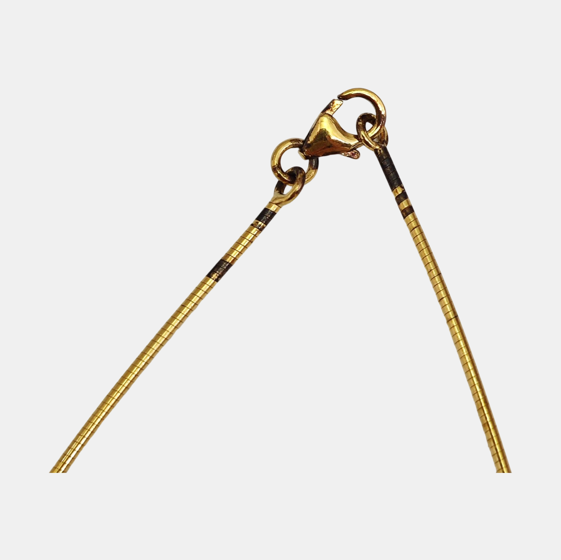 Pop H Metal Gold Necklace