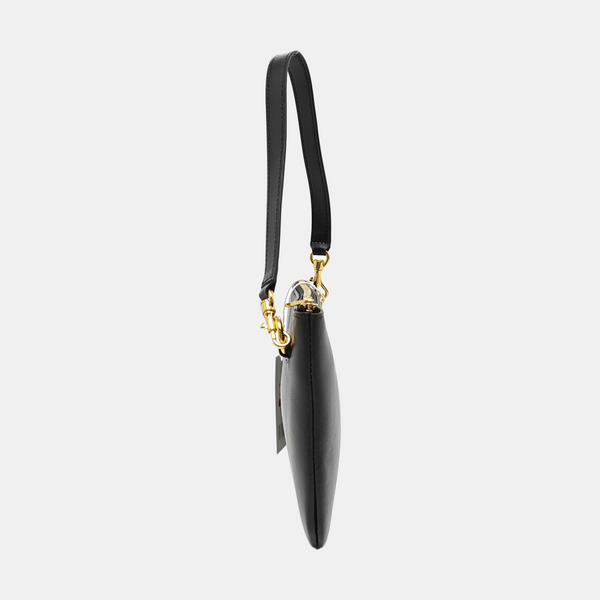 Lambskin Shoulder Bag Black