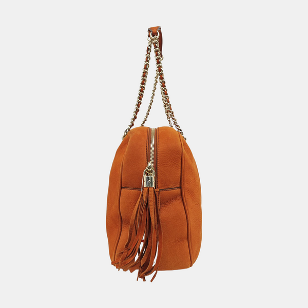 Soho Large Suede Orange