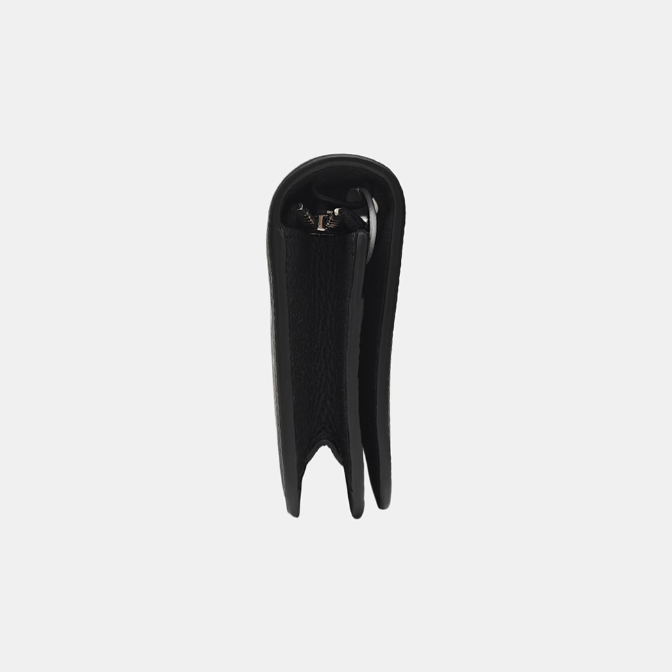 Calfskin Shoulder Bag Mini Black