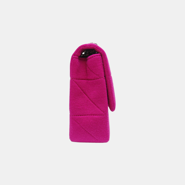 JANE BAG Quilted Fabric Red