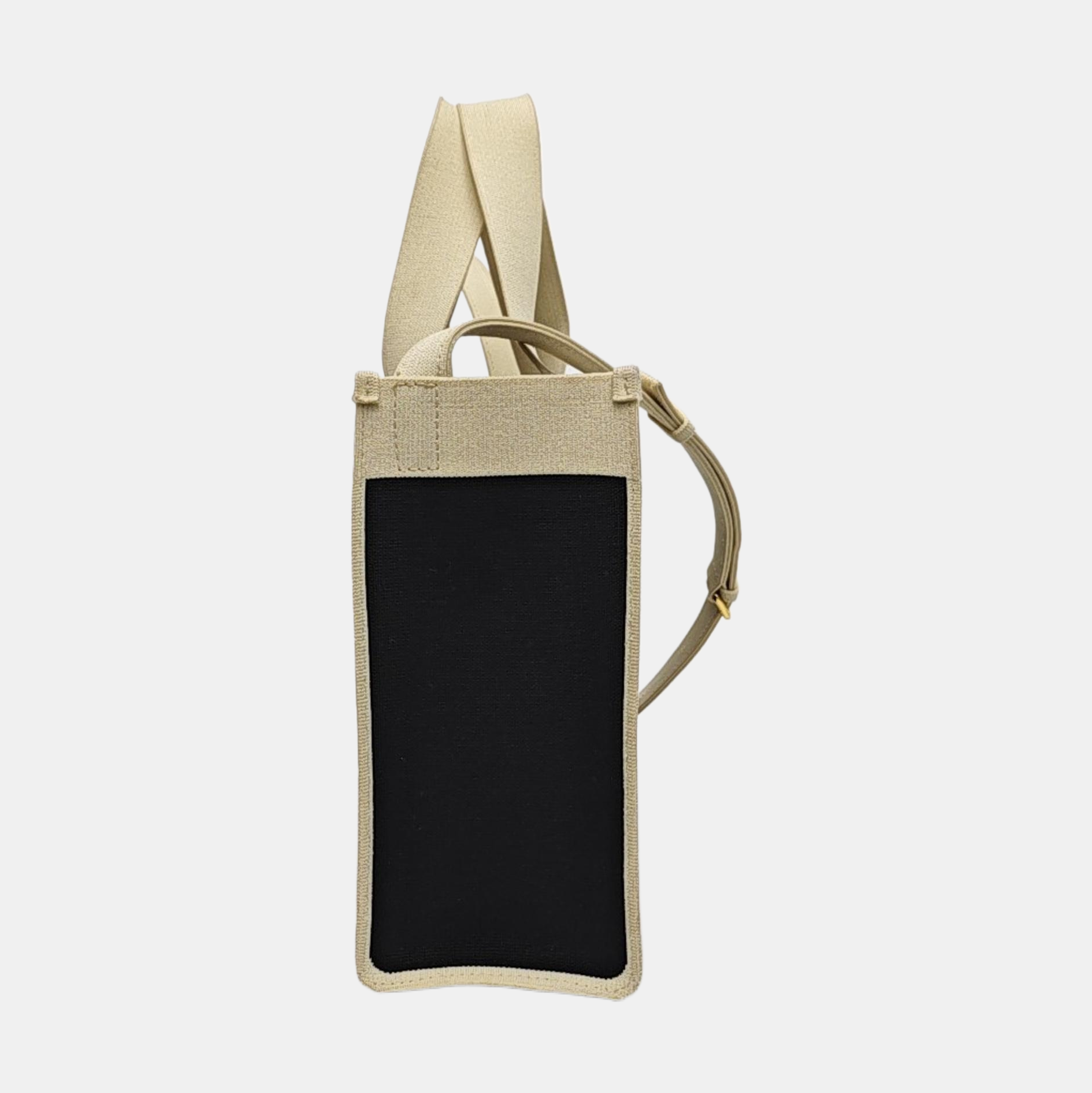 Fabric Shoulder Bag Black