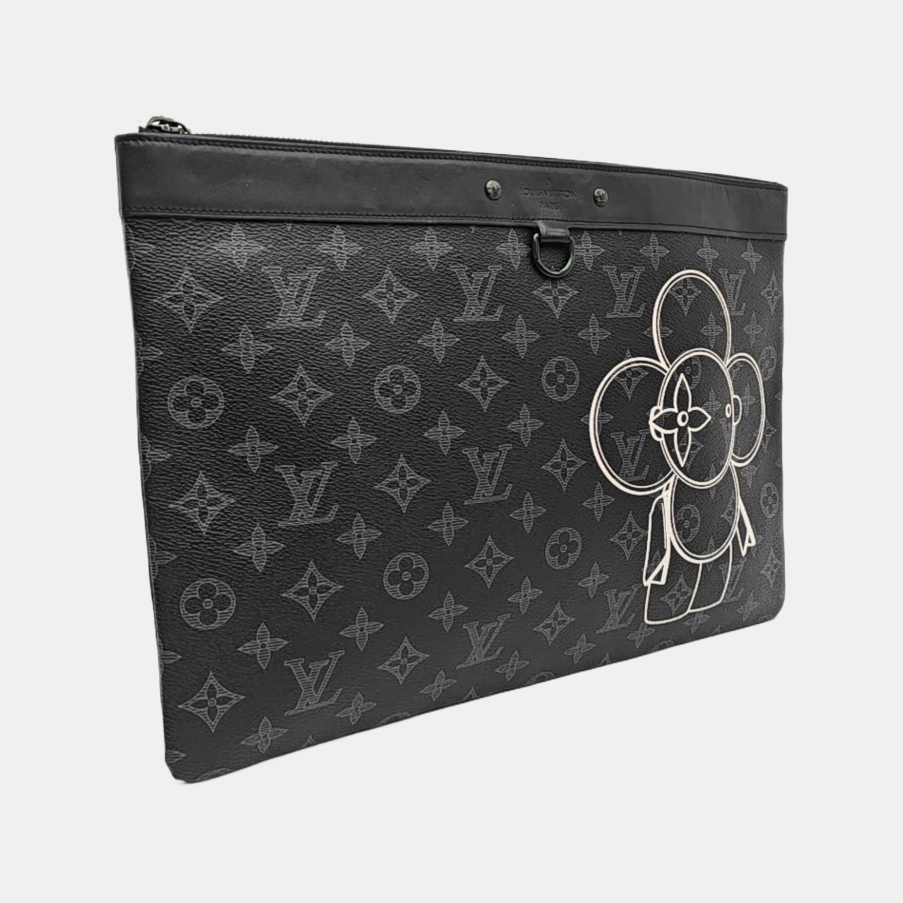 APOLLO GM Monogram Coated Canvas Black