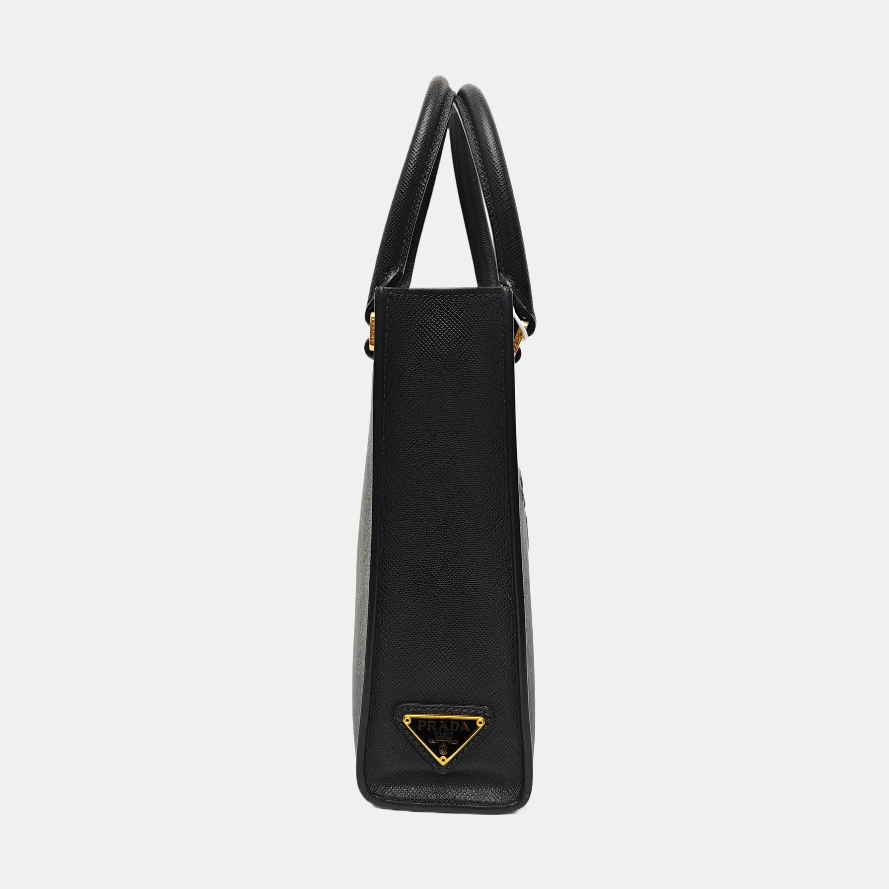 Saffiano Calfskin Tote Bag Black