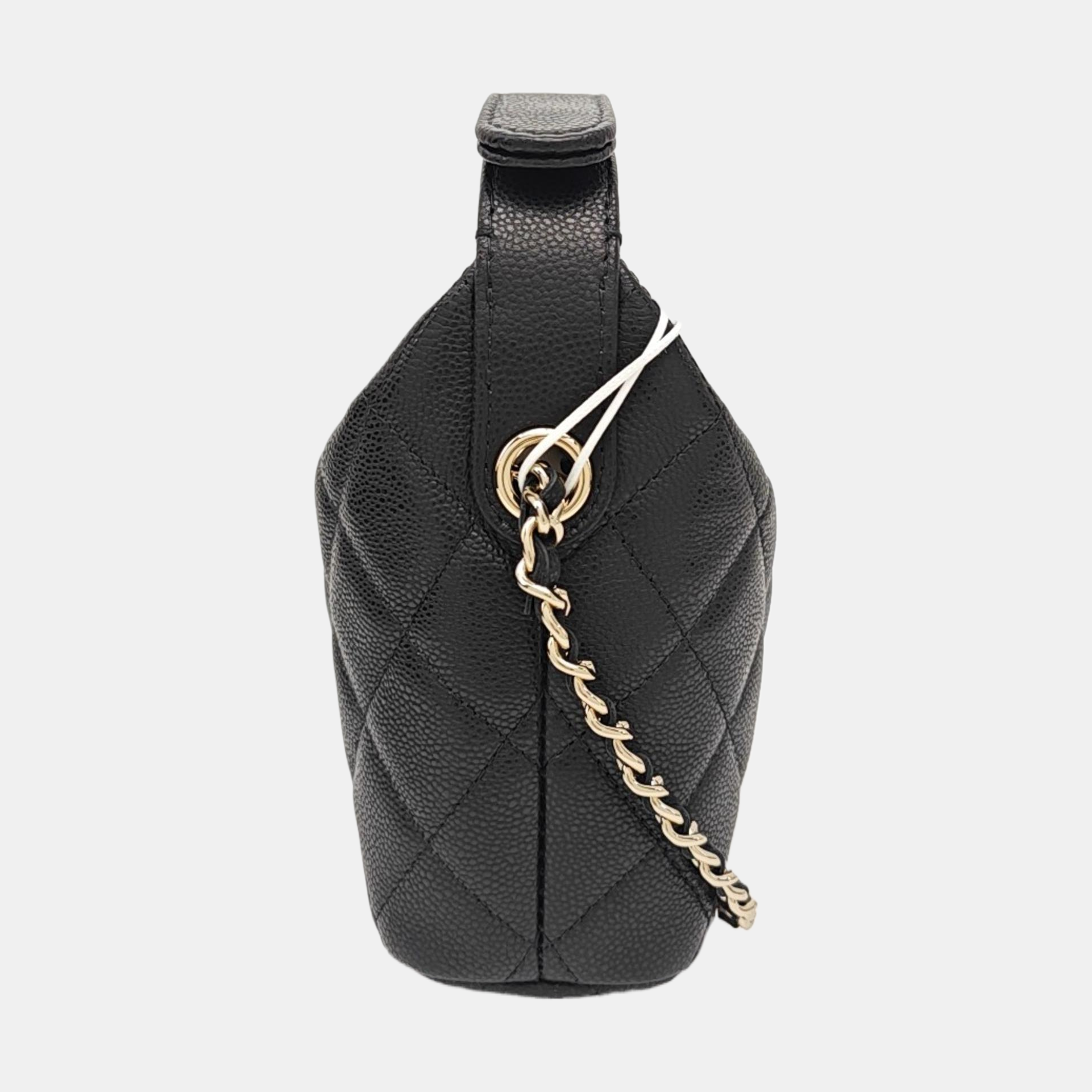 HOBO Quilted Grained Calfskin Black