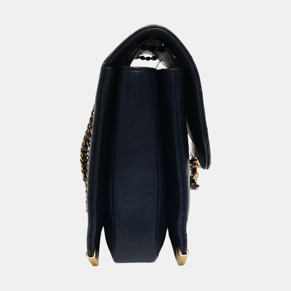 Quilted Lambskin Blue