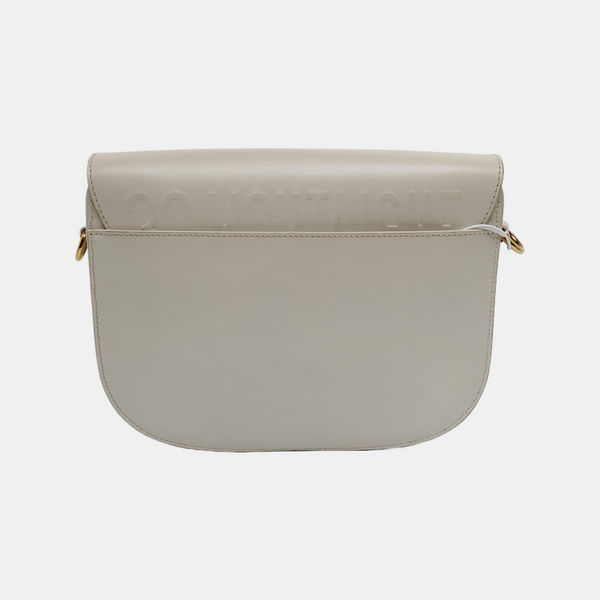 Authenticated pre-owned  Bobby Medium Calfskin White - Shoulder Bag at Looply