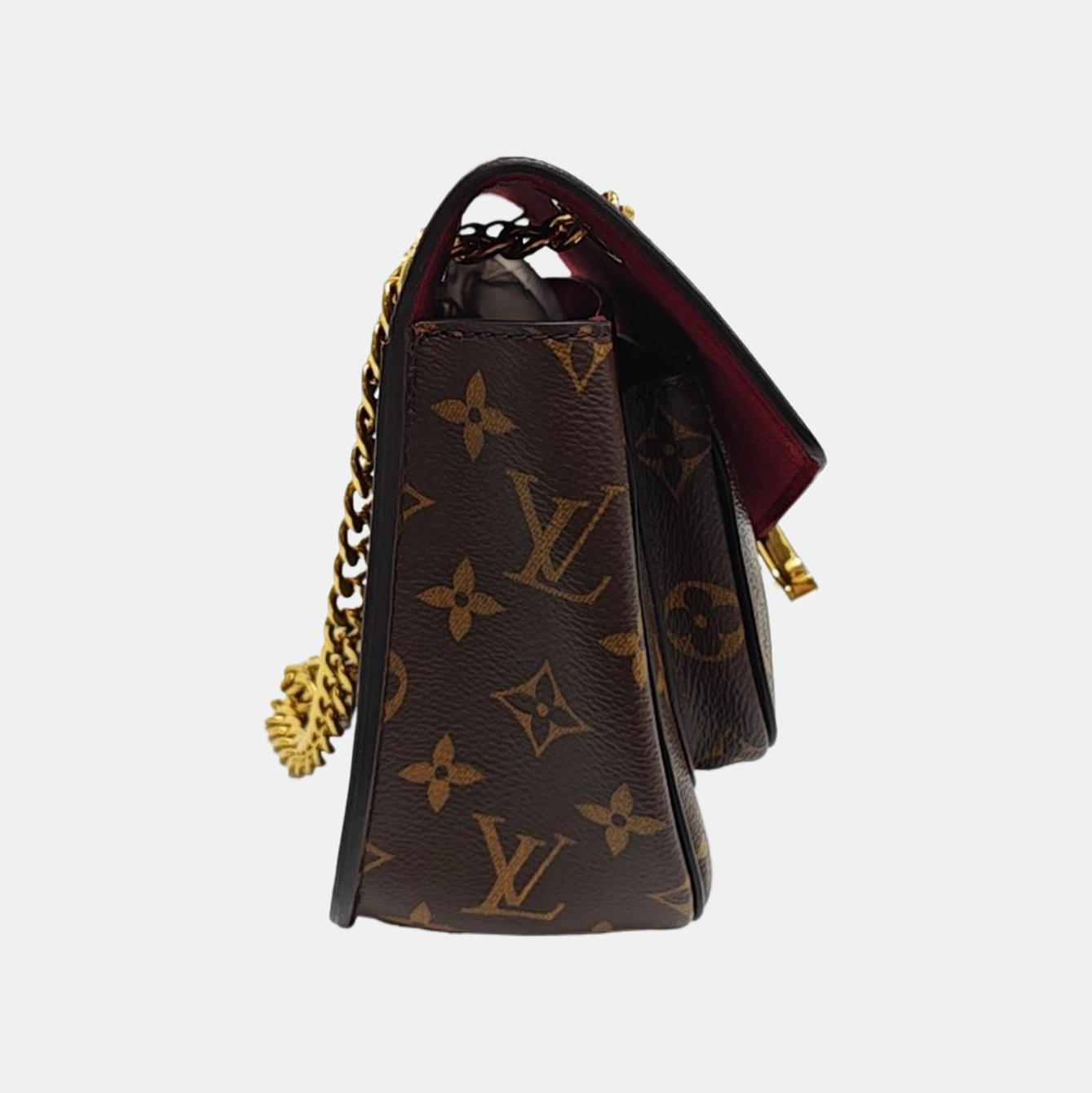 PASSY Monogram Coated Canvas Brown