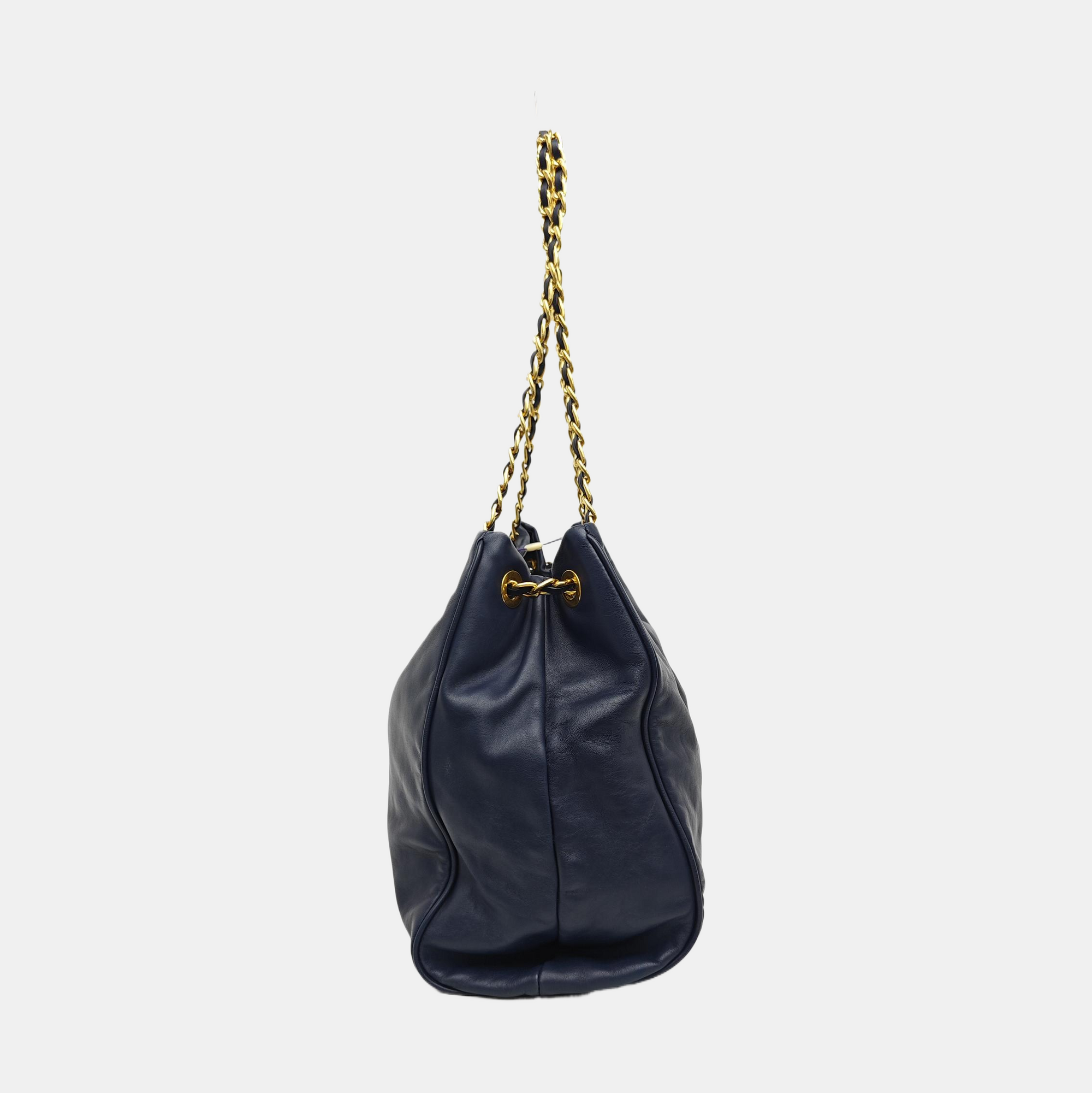Glace Calf Calfskin Blue