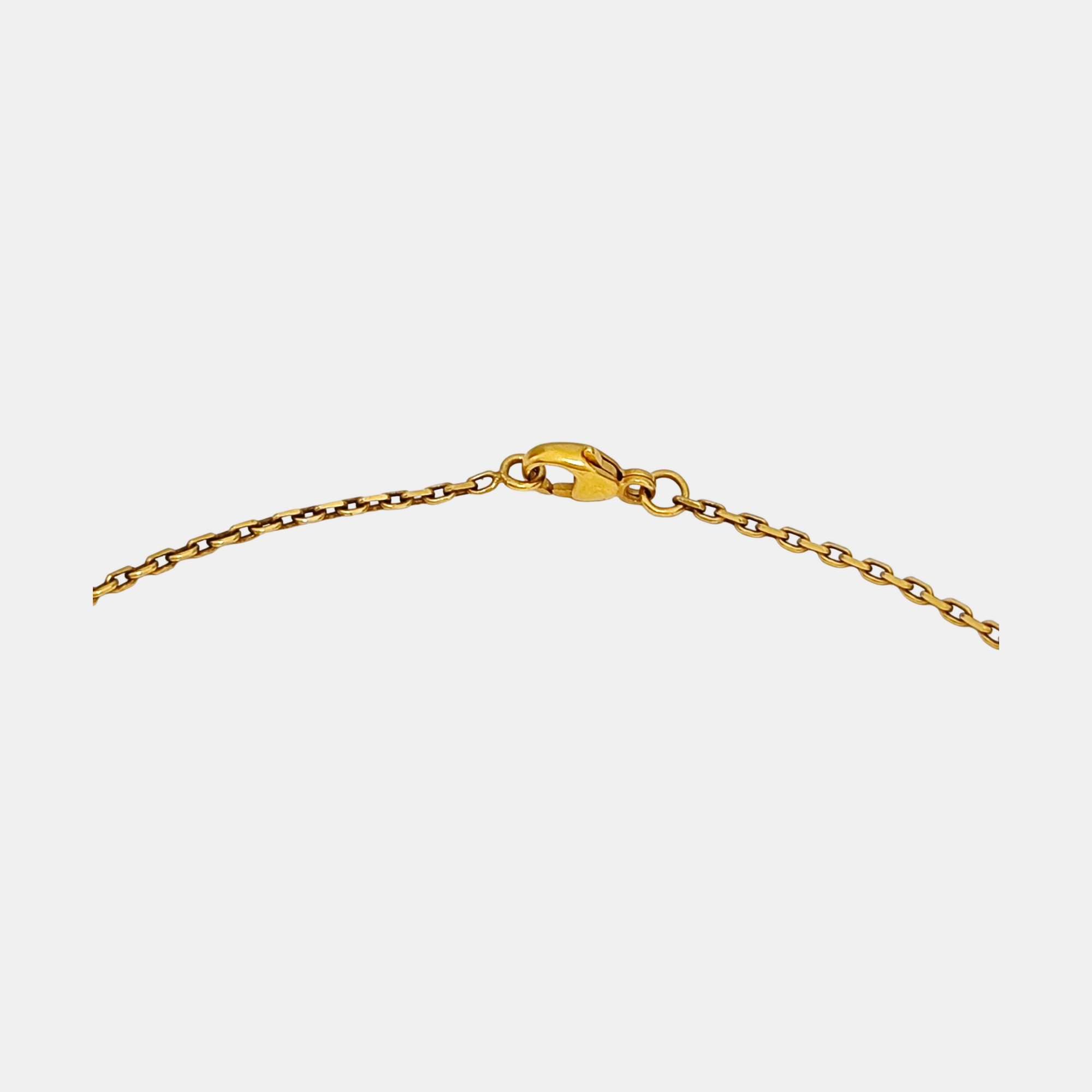 Pop H Metal Rose Gold Necklace