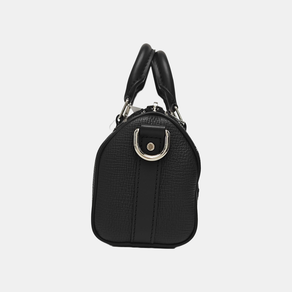 KEEPALL Nano Monogram Calfskin Black
