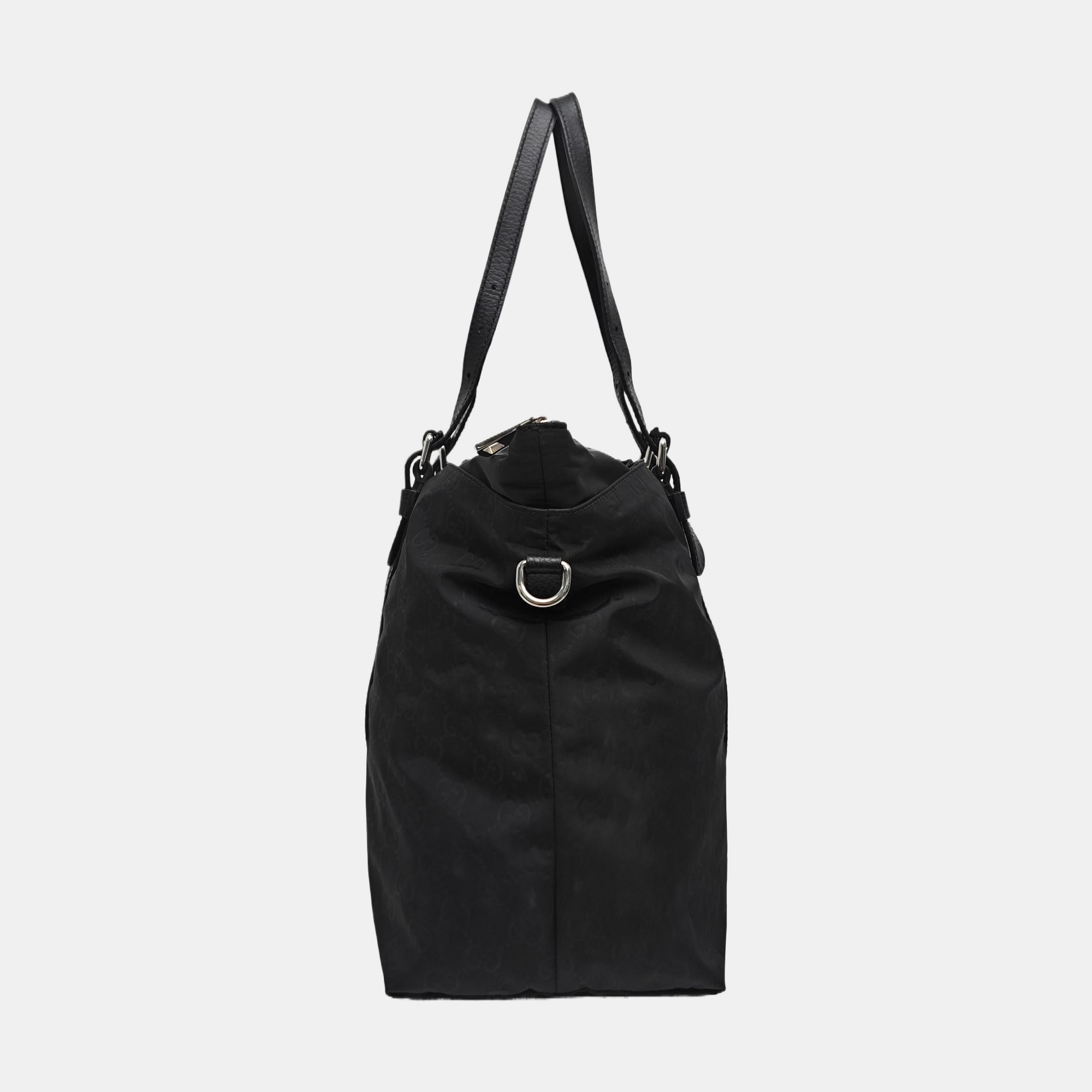 GG Imprime Monogram Nylon Black