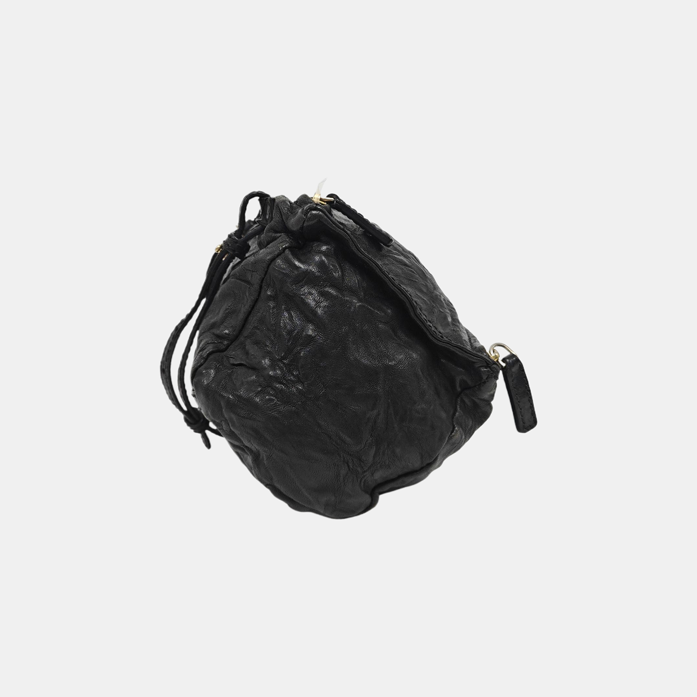 Lambskin Shoulder Bag Black