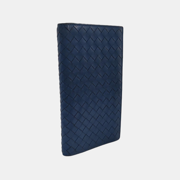 Calfskin Wallet Blue