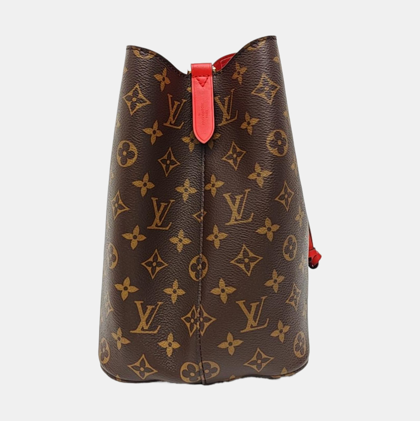 NÉONOÉ MM Monogram Coated Canvas Brown