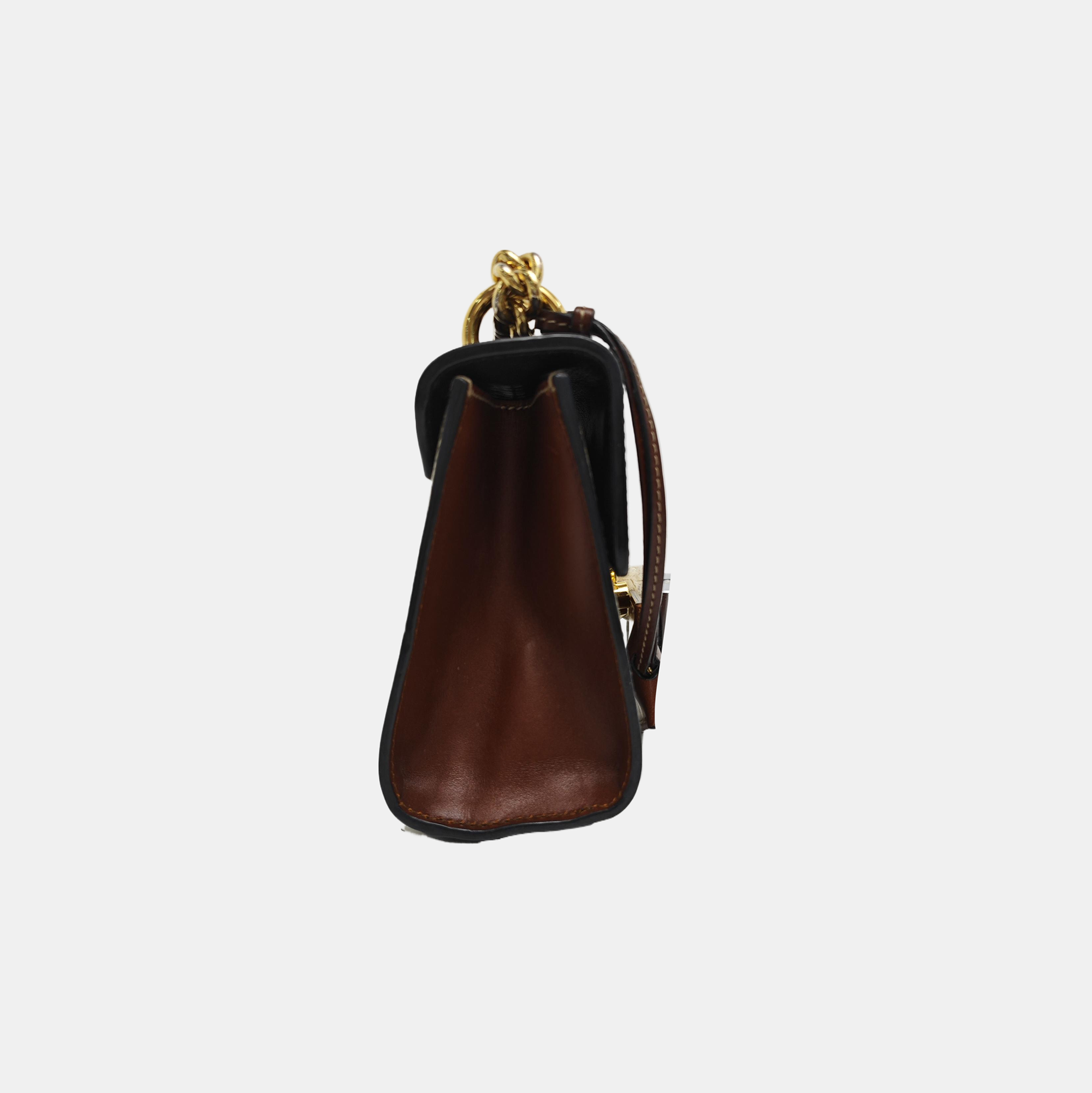 Padlock Small Monogram Coated Canvas Multicolor